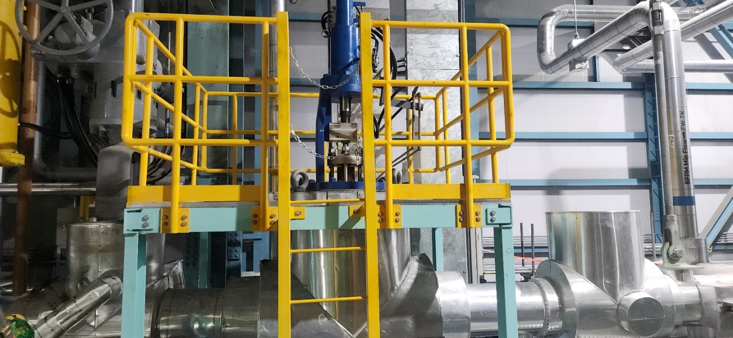Hazardous facility improvement work at Shin Seocheon Coal-Fired Power Plant