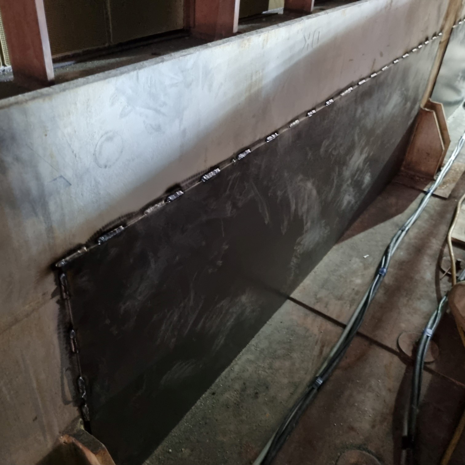 Wirye SCR Seal Plate Removal & Reinstallation Work